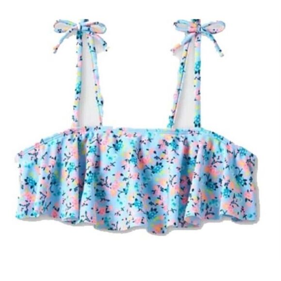 ART CLASS - NWT - Girls Sz XL (14-16) Daisy Dreams Floral Print Flounce Swim Top - Picture 11 of 11